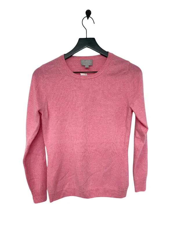 Sweater Cashmere By Cmb In Pink, Size: 4