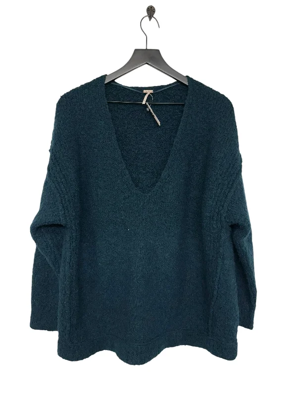 Sweater By Free People In Teal, Size: M