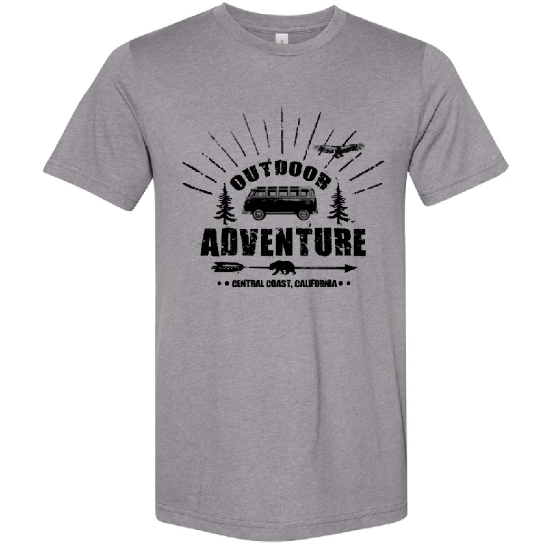 California Outdoor Adventure Asst Colors Sueded Tee