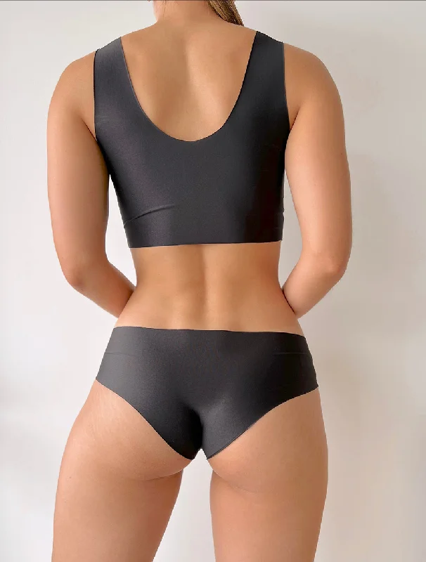 Invisible Semi-Thong Panty with Seamless Technology