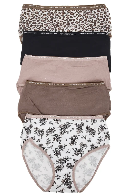 High Waisted 5 Pack Panties