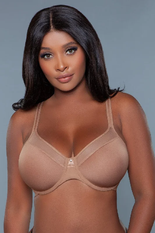 Geovan Underwire Cups Bra Cinnamon