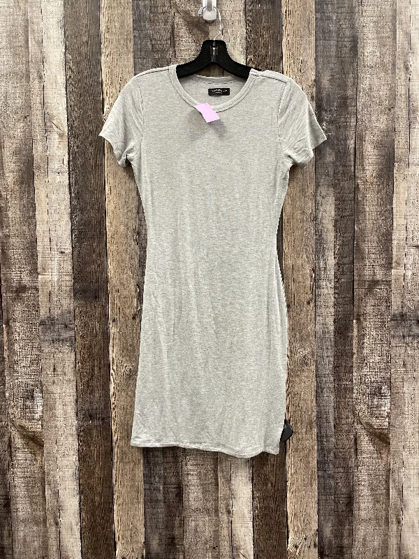 Grey Dress Casual Short Cme, Size M