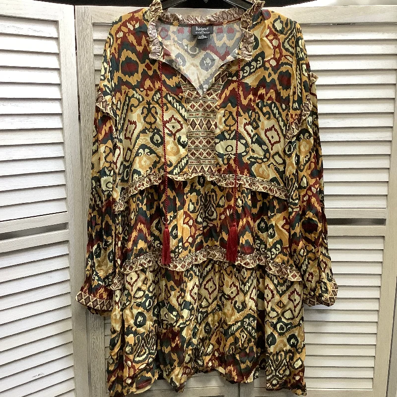 Multi-colored Dress Casual Short Anthropologie, Size Xl