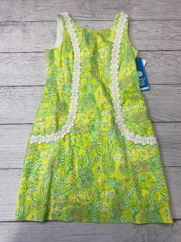 Yellow Dress Casual Short Lilly Pulitzer, Size S